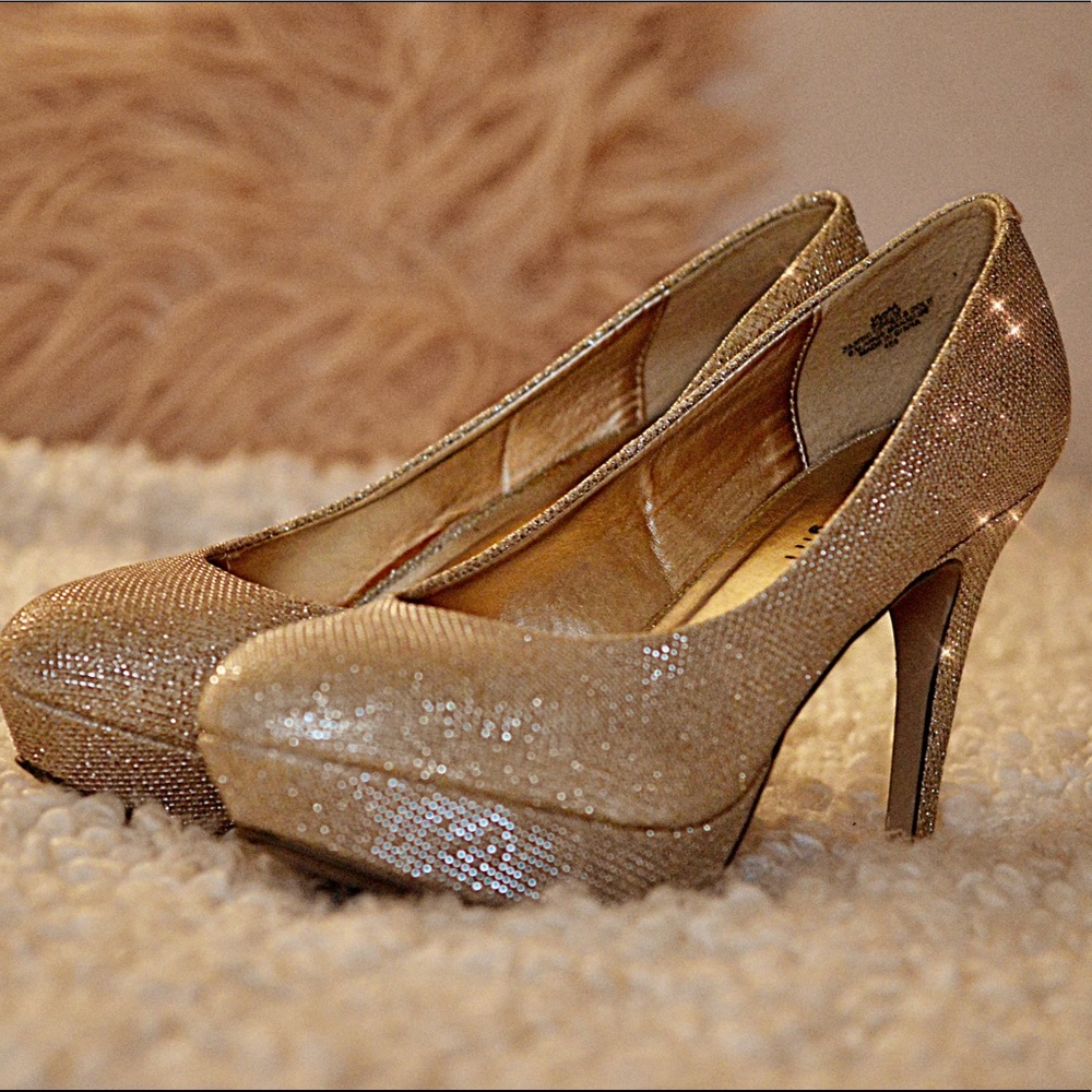NYE Sparkly Heels!